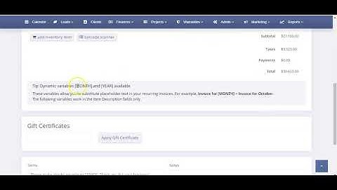 Add and Manage Invoices in OrbisX and CRMOx