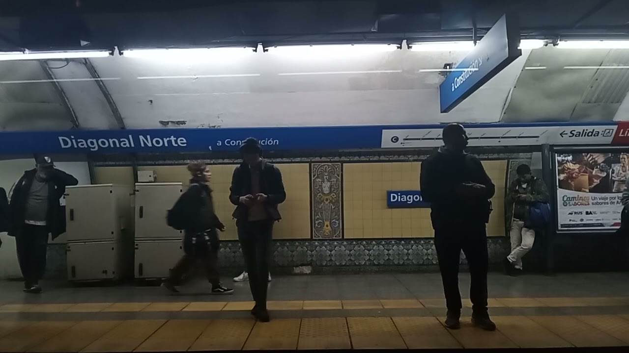 Subte Línea C: Recorrido Completo: 