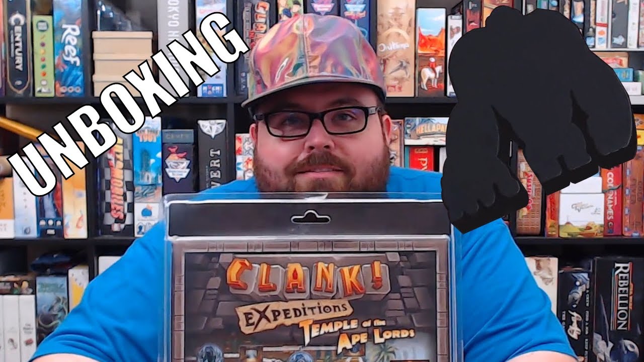 Clank! Temple of the Ape Lords Unboxing