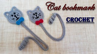 cute crochet cat bookmark | cat bookmark crochet ideas