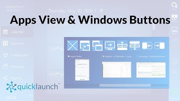Using Apps View with Windows Button in Quicklaunch