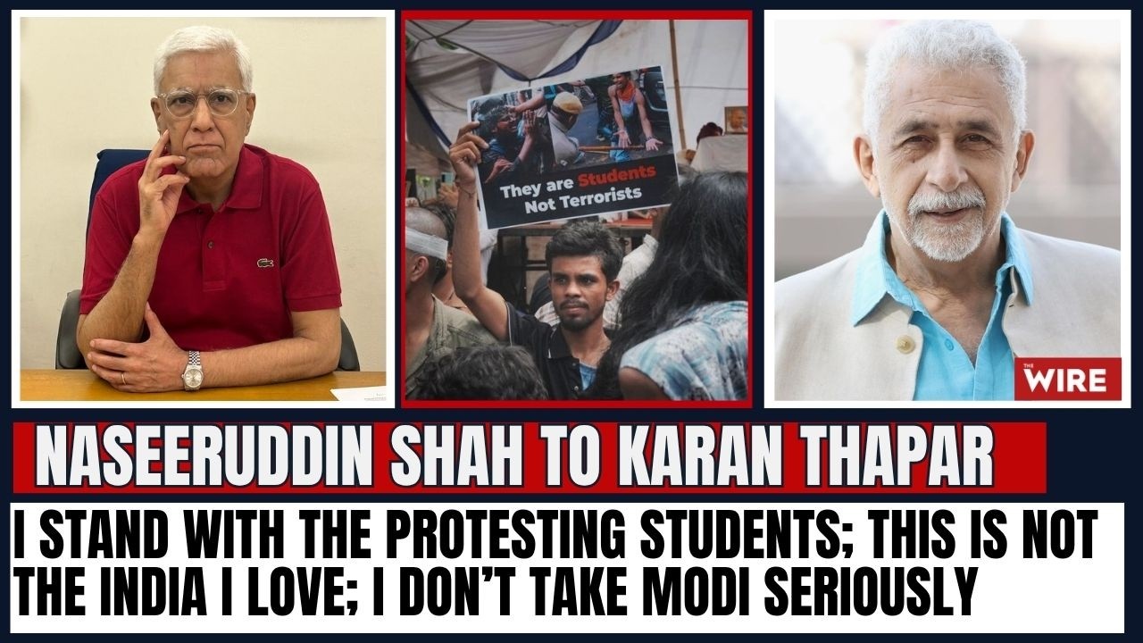 I stand with the protesting students; this is not the India I love; I don’t take Modi seriously