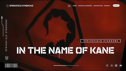 In the Name of Kane | Command and Conquer Tiberian Sun Brotherhood of NOD | NuMetal