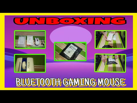 UNBOXING BLUETOOTH GAMING MOUSE.. #unboxing #bluetooth #gaming #mouse #asmrsounds #shortvideo