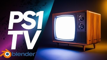 CREATE PS1 Style Objects Like a Pro in Blender!