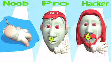 Slap Run in NOOB vs PRO vs HACKER