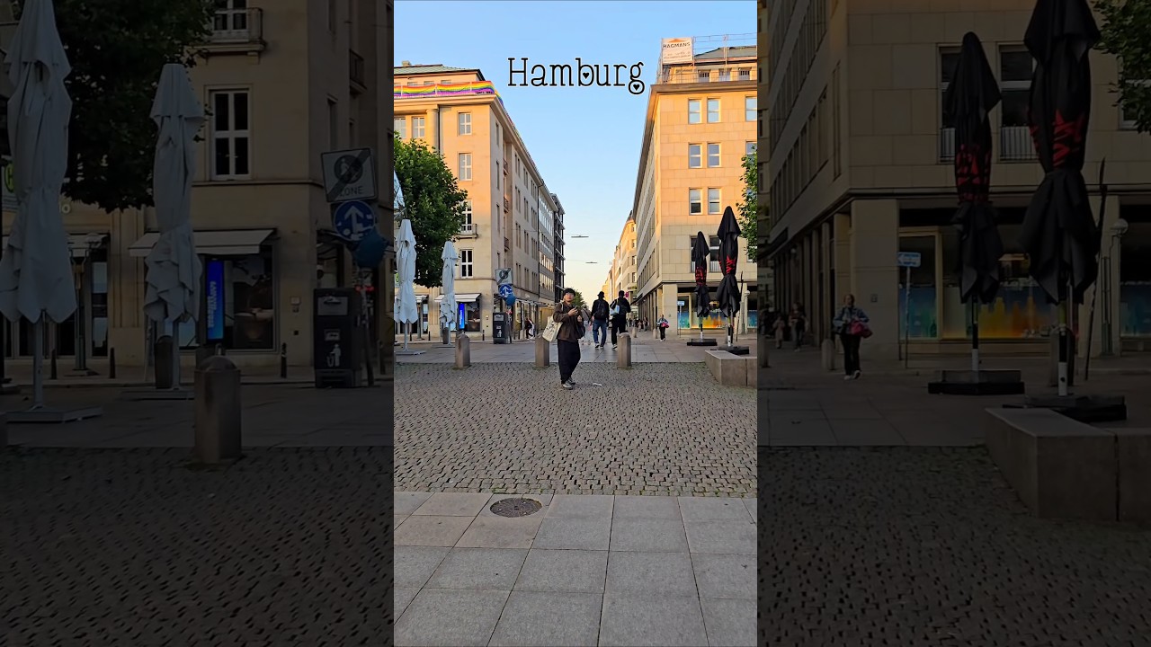 Just look at the beautiful locations in Hamburg.