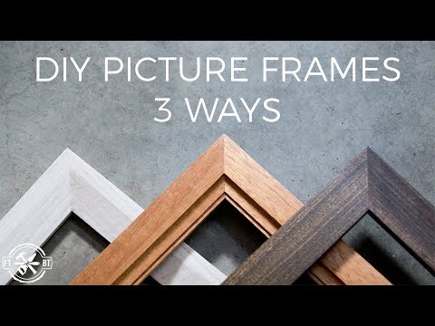 Video: DIY Wood Photo Frames (29 Photos): Drawings And Creating A Photo Frame Made Of Plywood And Wood