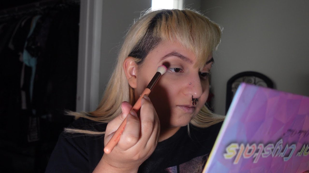 Demon Slayer Themed Makeup | GRWM