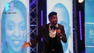 Basketmouth Unprovoked! Basketmouth's Ecobank Dinner Performance Sets a New Standard for Comedy!