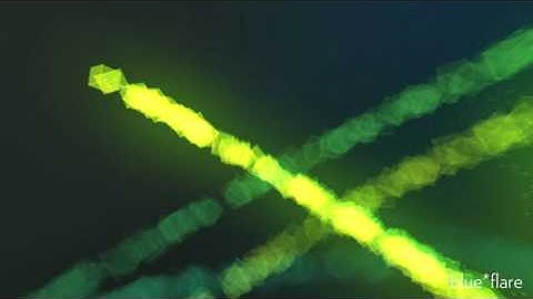 After Effect CC Particle System II Line Running with sound (no plug in)