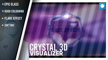 AVEEPLAYER TEMPLATE || CRYSTAL 3D VISUALIZER BY @Basserror  || LINK DOWNLOAD IN DESC !!!