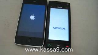 Iphone 3gs Vs Nokia X6 16gb Startup