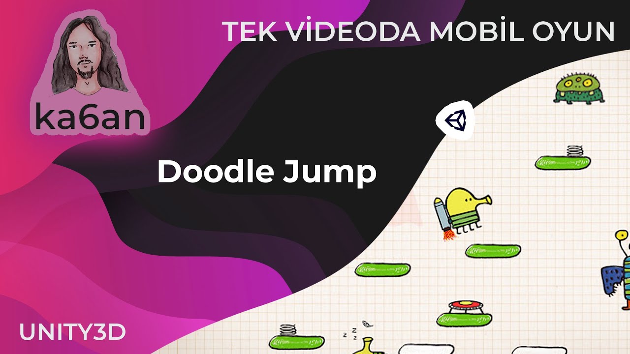 Unity ile Tek Videoda Mobil Oyun #4 - Doodle Jump 