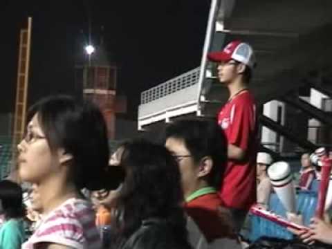 2006　台湾野球応援、北の国から→宮島さん