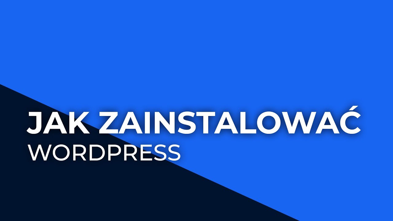 Wordpress instalacja -  krok po kroku