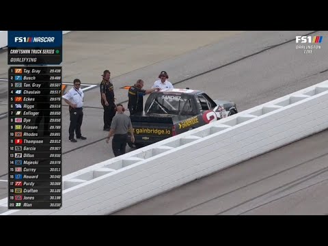 FINISH OF QUALIFYING - 2024 BUCKLE UP 200 NASCAR TRUCK SERIES AT DARLINGTON