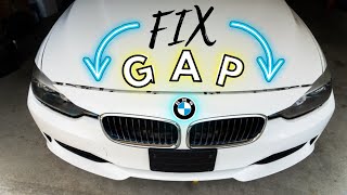 How to FIX BMW Bumper Gap & Sag | F30 328i | m235i 2 series