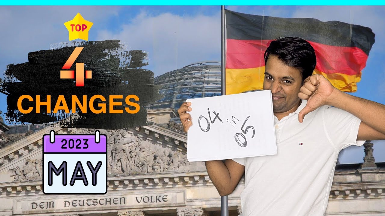 TOP 4 Changes in Germany from May 2023 | தமிழில் | All4Food - YouTube