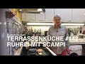 Rührei mit Scampi -Terressenküchenküche #142