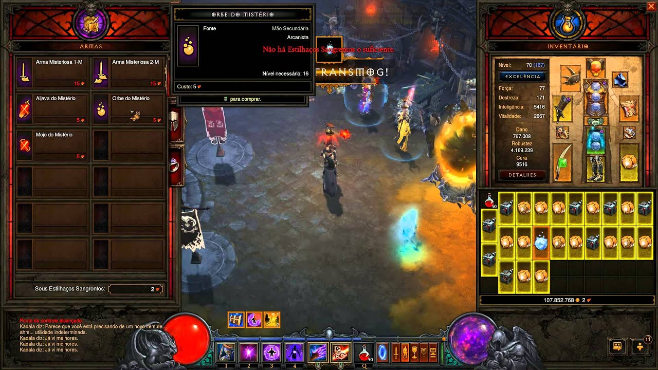 Pegando LENDARIO com Kadala Diablo 3 (RoS) YouTube
