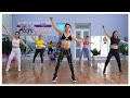 SIMPLE WAY TO LOSE BELLY FAT - Exercises To Reduce Upper Belly Fat Quickly At Home | Zumba Class