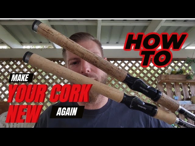 Replacing Cork tape on a surf rod Part I Surfcasters Journal video