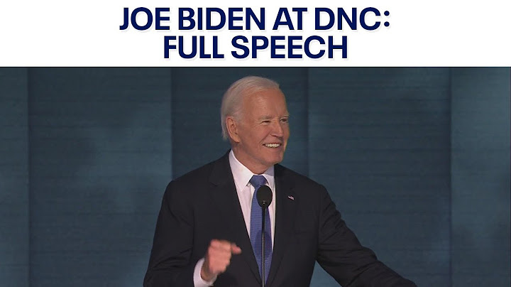 Joe Biden DNC: FULL SPEECH | FOX 7 Austin