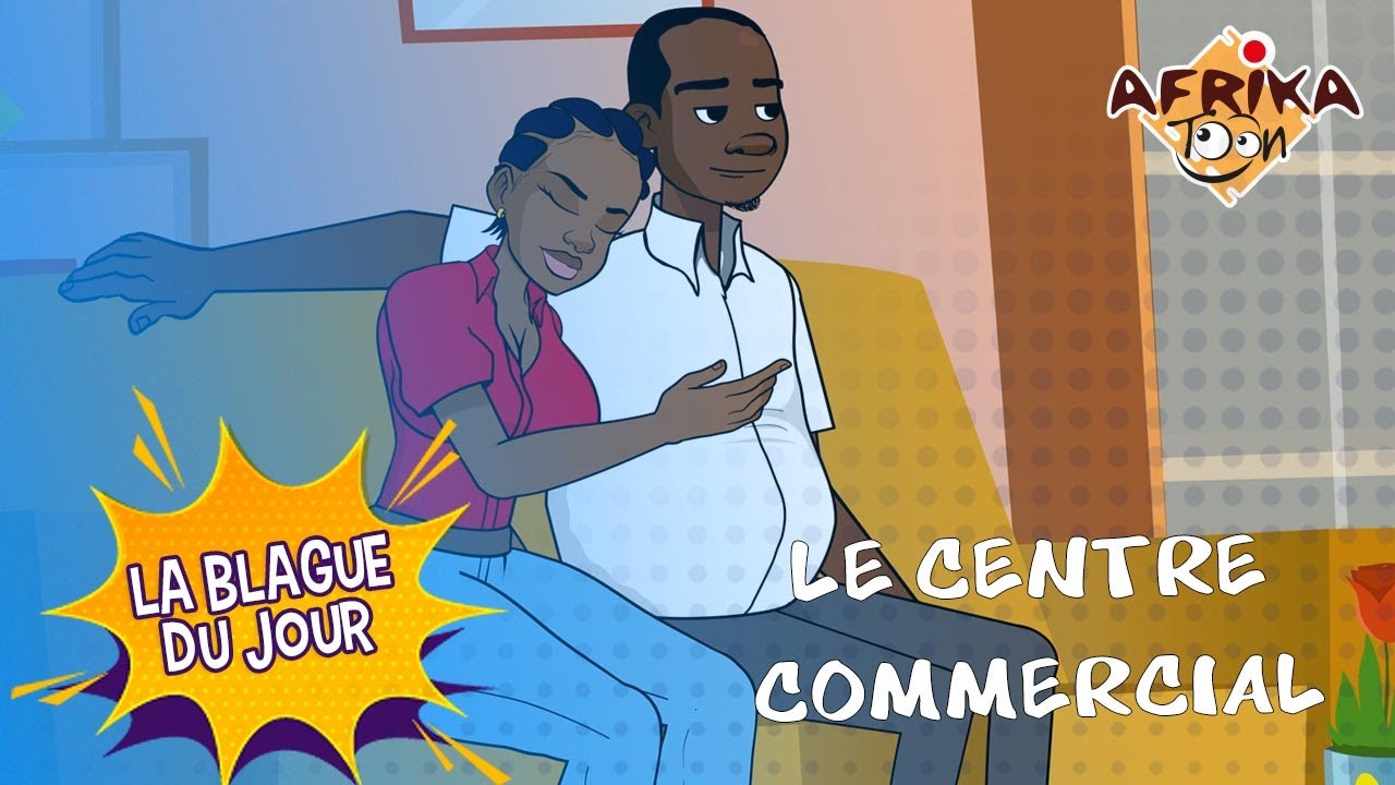 Le centre commercial - La blague du jour - YouTube