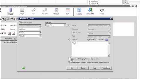 Using Property Sheet to Customize Database Queries - Iron Speed Designer V12.0