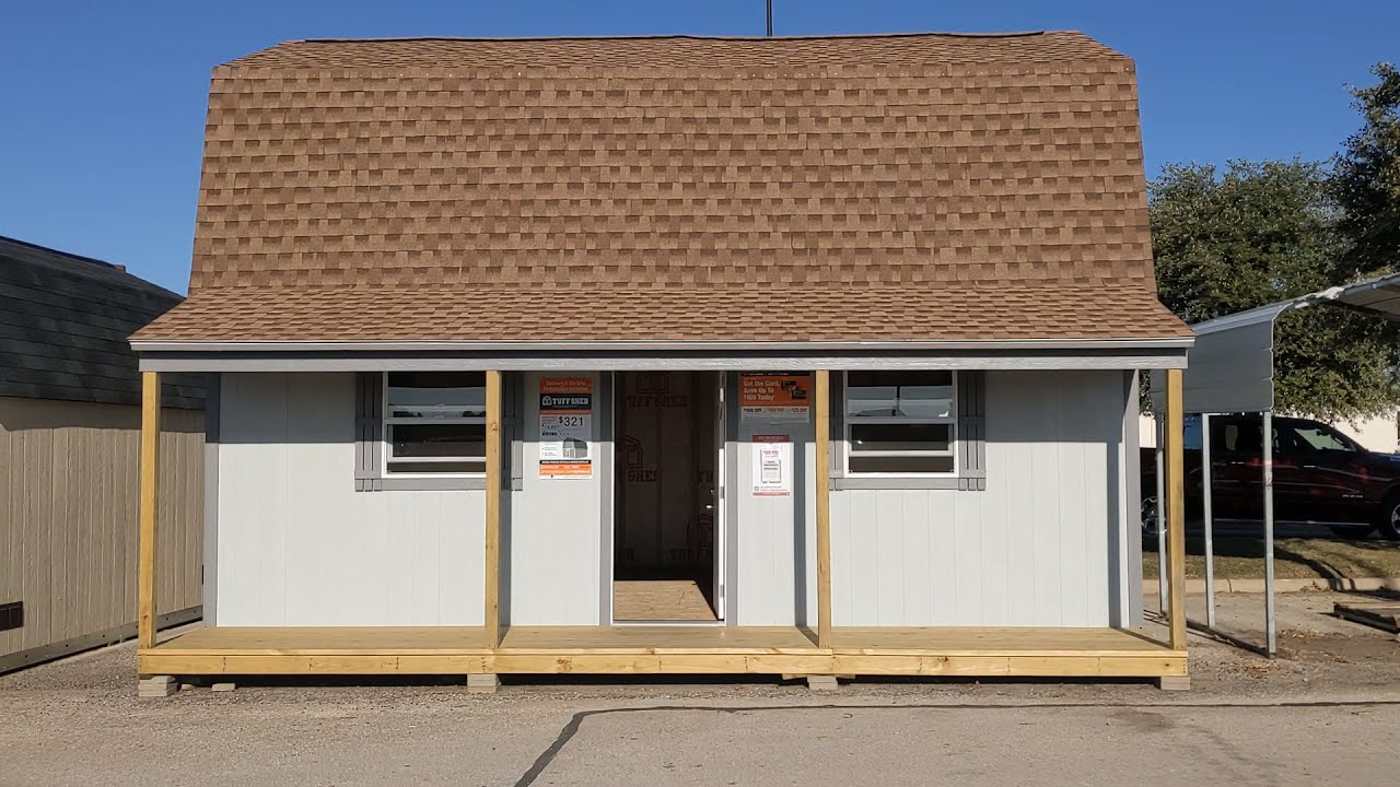 TINY HOME...HOME DEPOT...$16,000 delivered!!! - YouTube