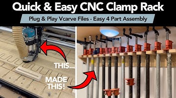 Quick & Easy CNC Clamp Rack