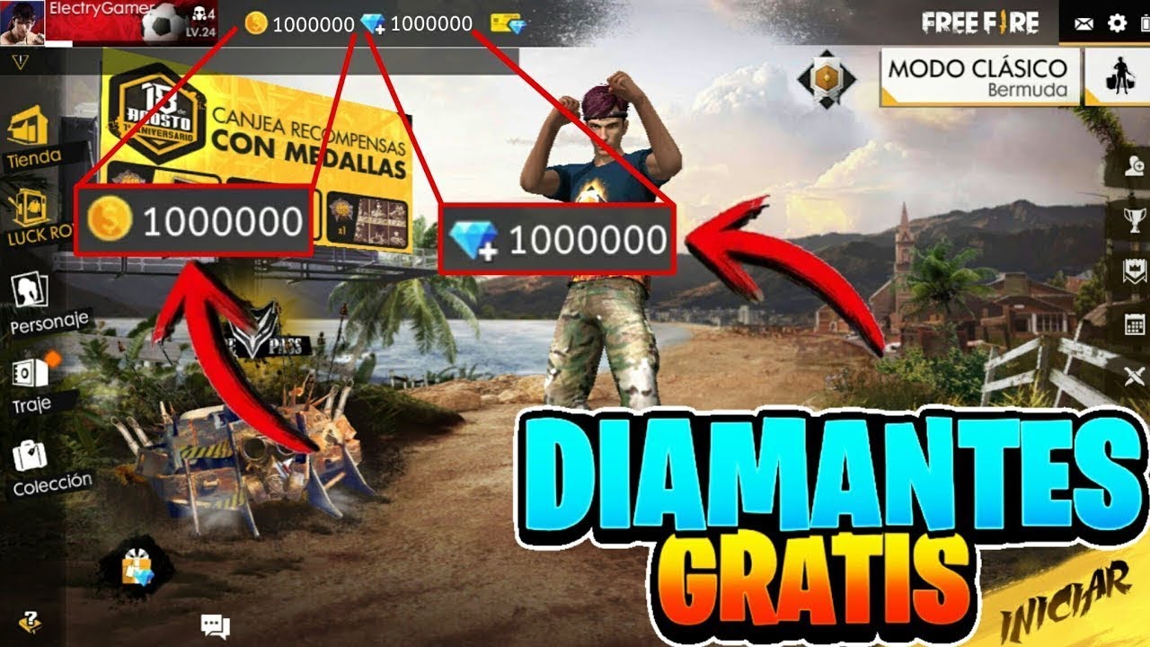 Nuevo HACK para Free Fire Diamantes y oro infinito!!! 1.27.0 ... - 