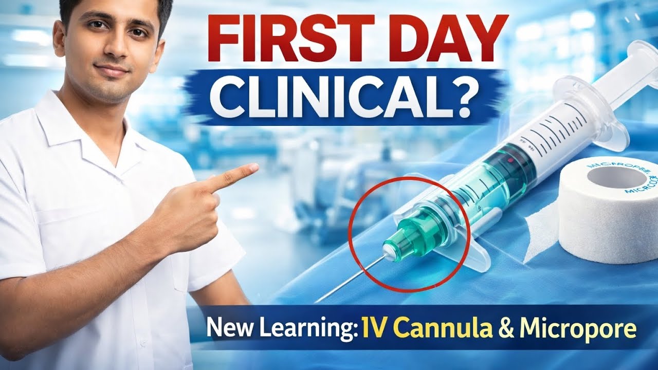 IV Cannula Complete Guide + Micropore Uses | Nursing Clinical Series Ep 1