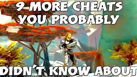 9 cheats you probably didn
