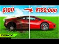 Turning $100 Cars into $100,000 Cars! (Car Detailer Simulator)