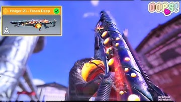 *NEW* LEGENDARY HOLGER 26 - RISEN DEEP GAMEPLAY, KILL EFFECT & INSPECTION | HOLGER LEGENDARY CODM