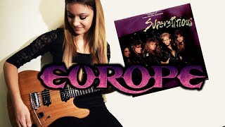 Europe - Superstitious Guitar Solo Cover