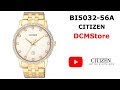 BI5032-56A Citizen Quartz Gold Tone Crystals