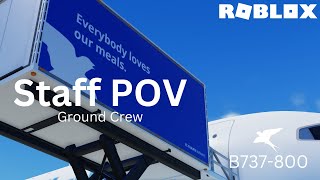 FlyHaven | B737-800 | Ground Crew POV | [ROBLOX] SOAR