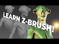 Zbrush beginner Tutorial: Make CGI characters!