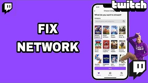 How To Fix And Solve Network On Twitch App | Final Solution
