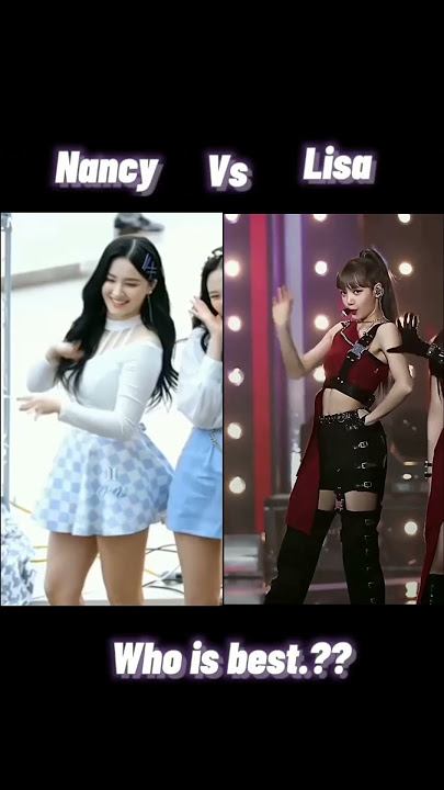 Nancy Vs Lisa ✨ DESPACITO edit 💜💜 #shorts #blackpink #explore #lisa