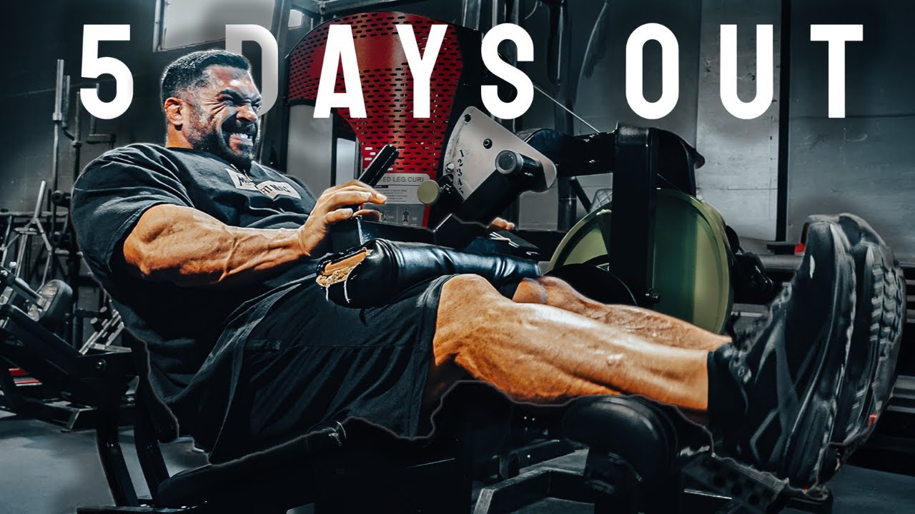 Last Leg Day + Heading To Orlando  | 5 Days Out | 2023 Mr. Olympia