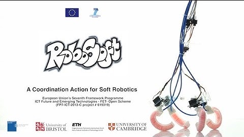 RoboSoft Soft Robotics video -Soft Robotics Week 2015 - 2