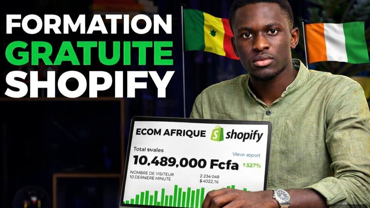 créer votre boutique en ligne Shopify professionnelle clé en main