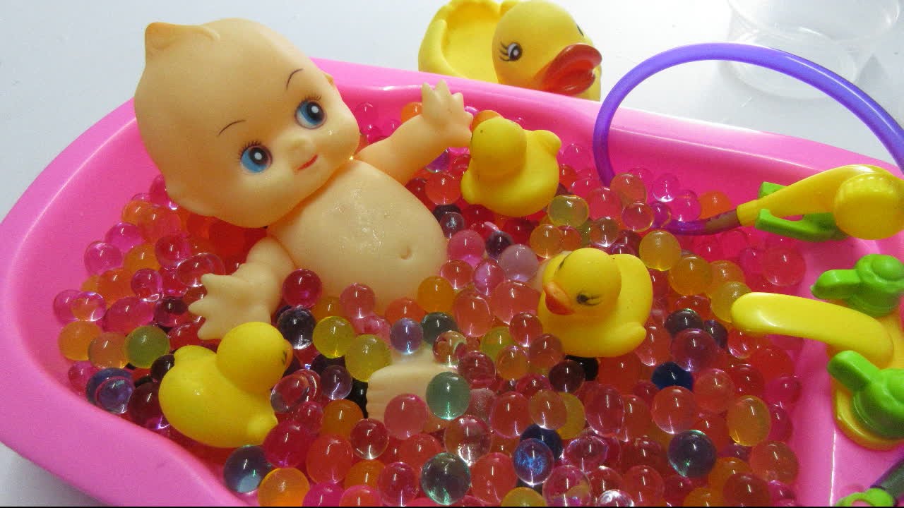 Baby Doll Bath - Orbeez Color - Fun - Water Ball Bath | KRISHNA KUMAR.R
