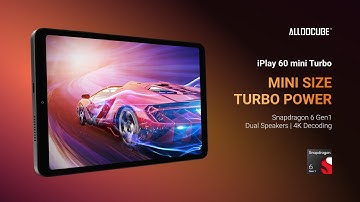 Alldocube iPlay 60 Mini Turbo: Compact Powerhouse with Snapdragon 6 Gen1, 4K Decoding, Dual Speakers