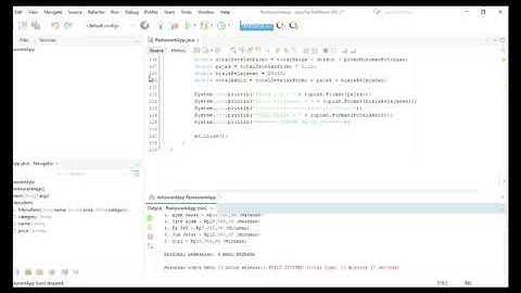 Aplikasi sederhana di sebuah restoran makanan mengggunakan bahasa pemrograman Java