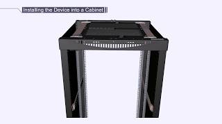 HUAWEI NGFW Installation Guide: Installing a 3 U USG6000 in a Cabinet